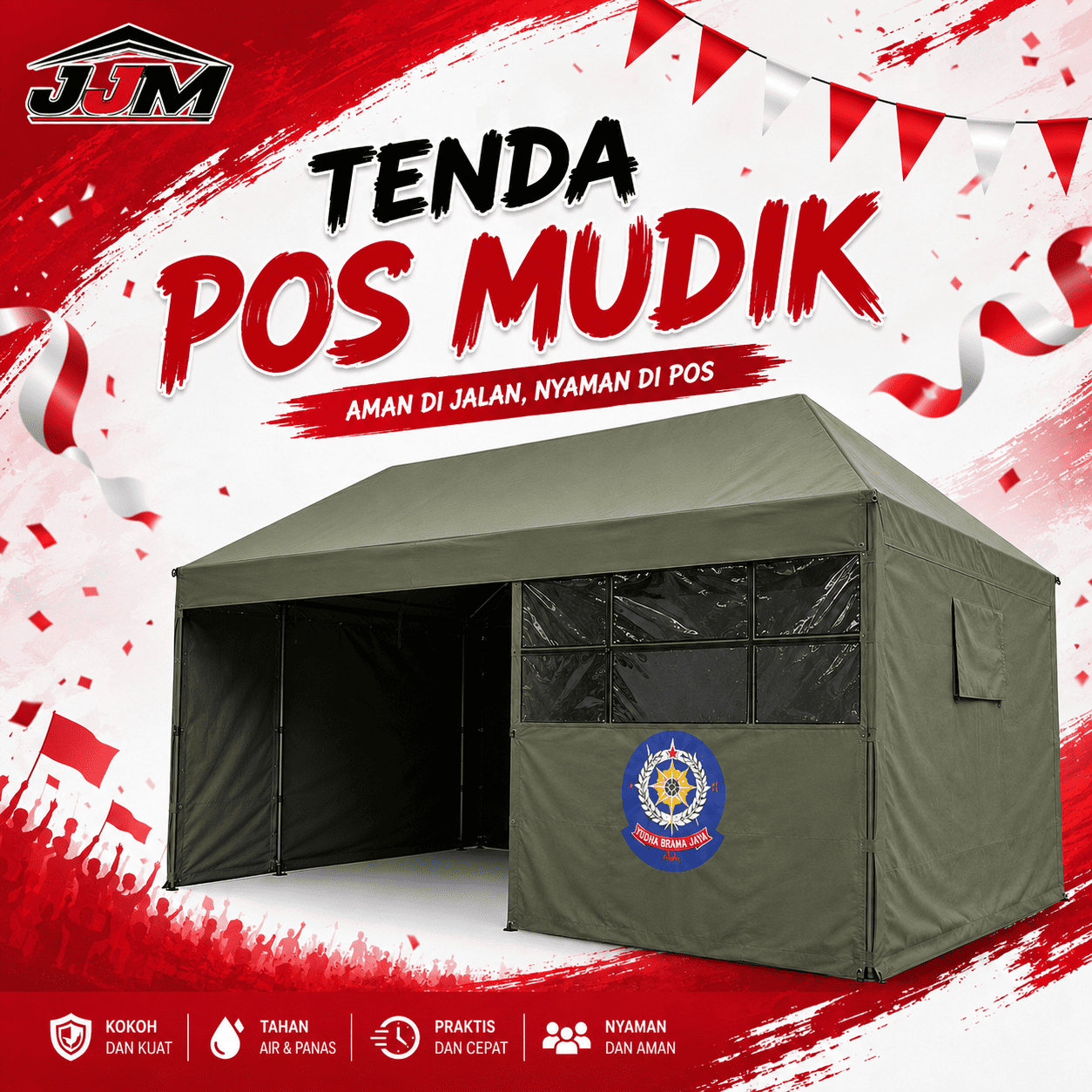 Tenda Darurat JJM Standar